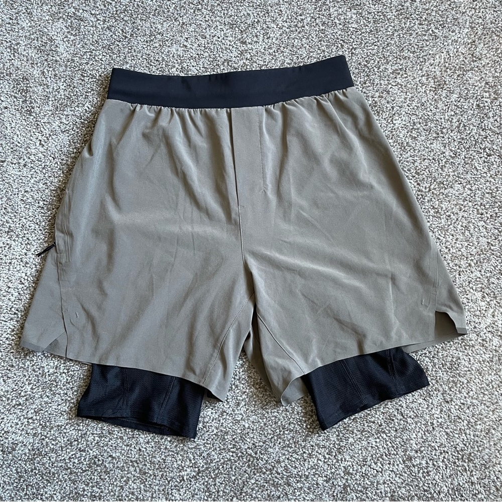 Lululemon Diffract Run Short *Lined Sz Xs In Noma… - image 5